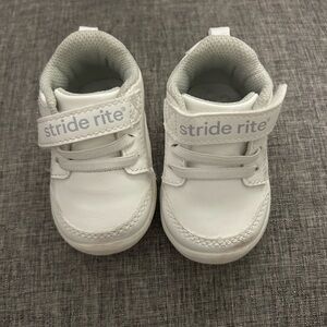 Stride Rite White Baby Shoes